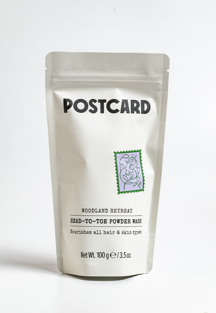 POSTCARD Woodland Retreat Head to Toe Powder Wash