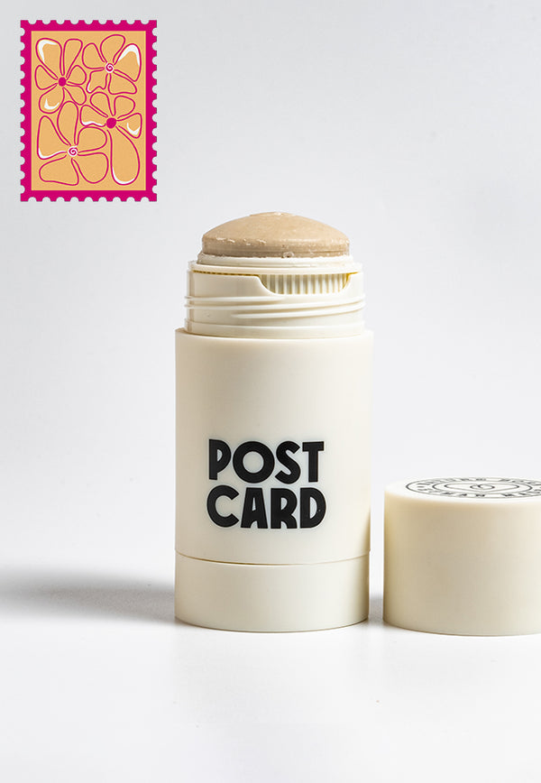 POSTCARD Wild Flowers Deodorant