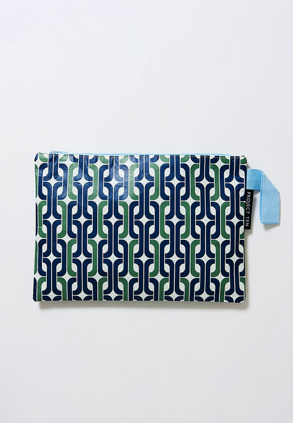 Project Ten Large Zip Pouch - Chain