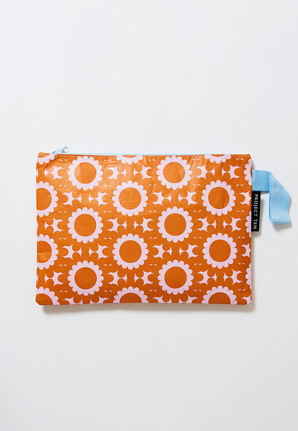 Project Ten Large Zip Pouch - Posy