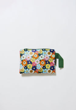 Project Ten Mini Zip Pouch - Geo Floral