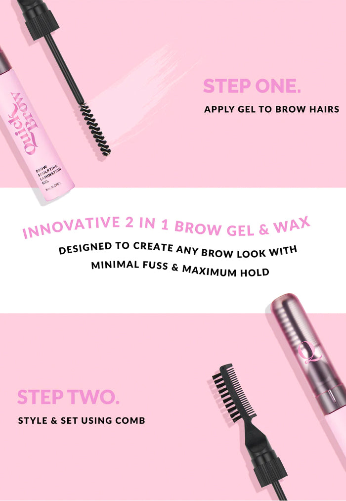 The Quick Brow 2 in 1 Brow Sculpting Gel