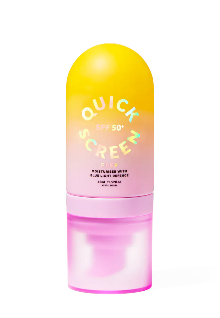 The Quick Screen Prep Moisturiser with Blue Light Defence