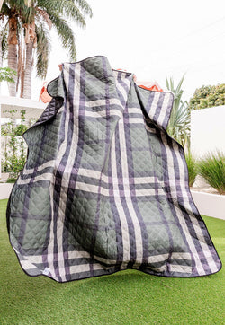 Sista & Co. Picnic Mat - Olive Fields