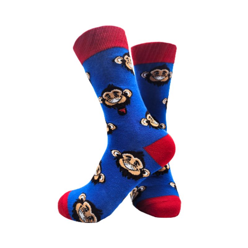Thunderwear Unisex Fun Socks - Monkey Around
