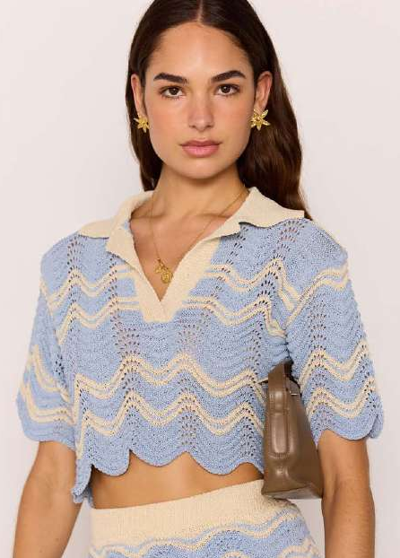 MINKPINK Solange Knit Top