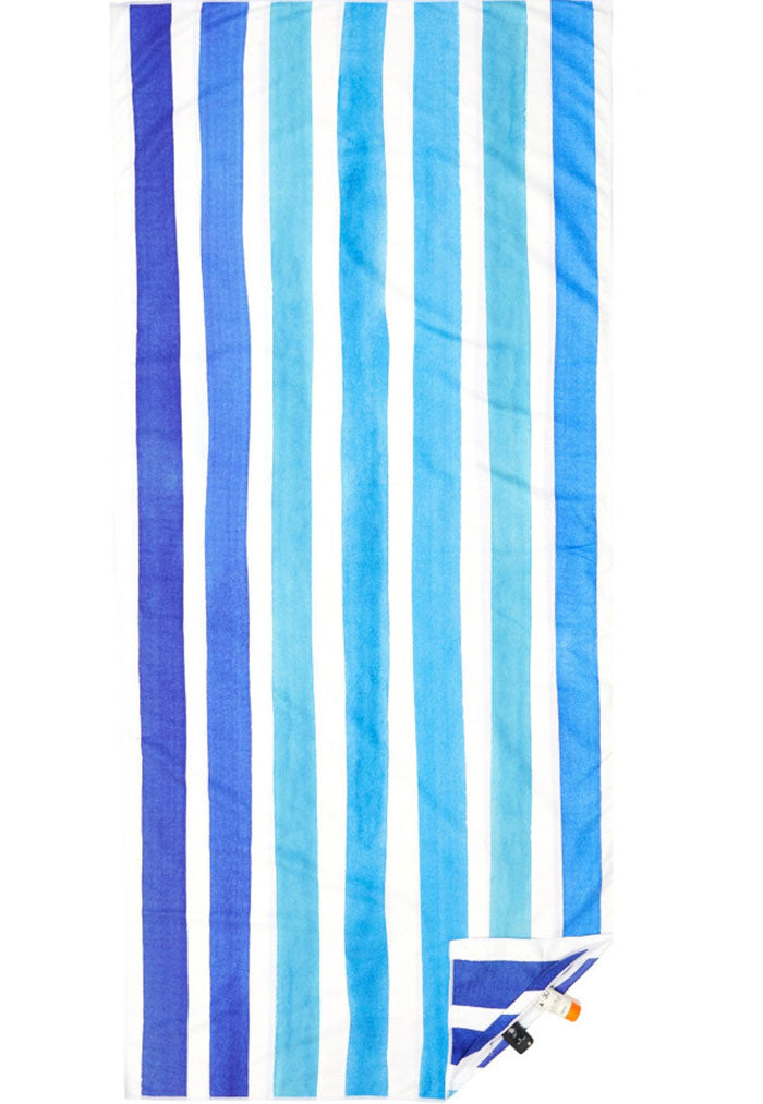 SomerSide Beach Towel Tall - Bondi Blue