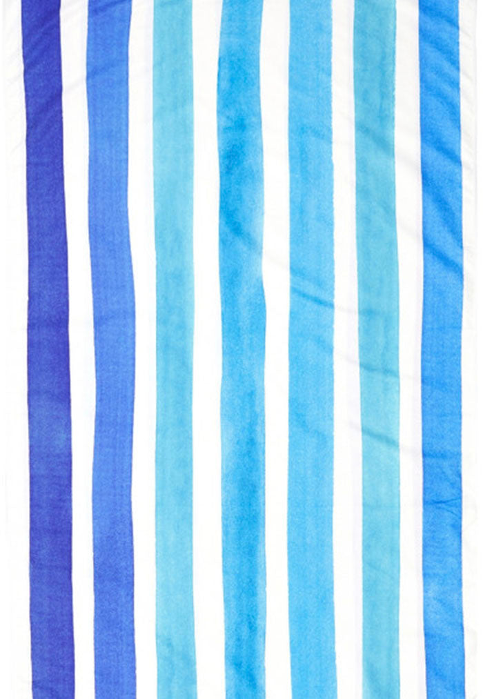 SomerSide Beach Towel Tall - Bondi Blue