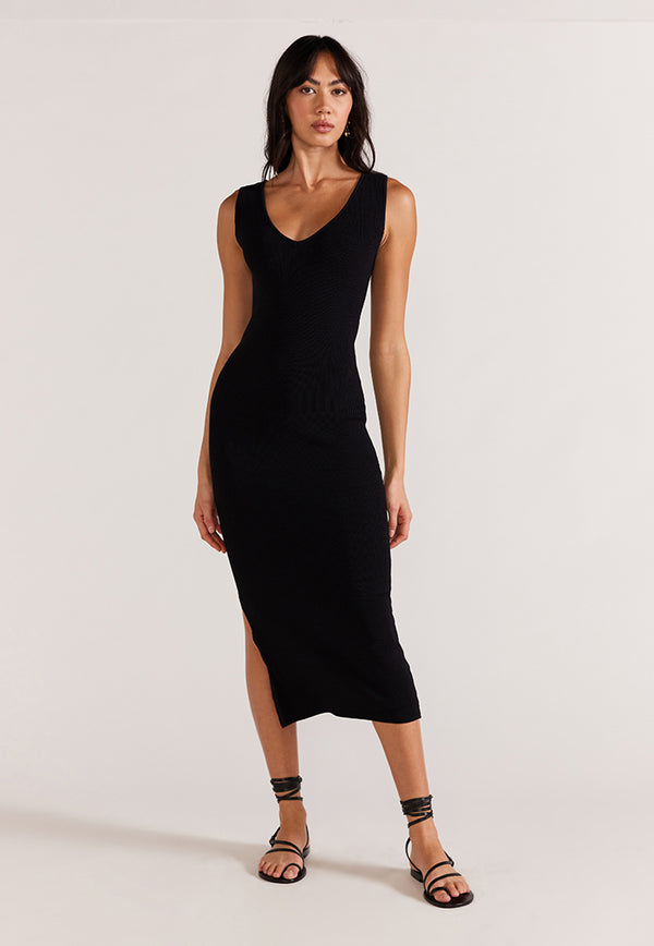 Staple the Label Lexie Reversible Knit Midi Dress