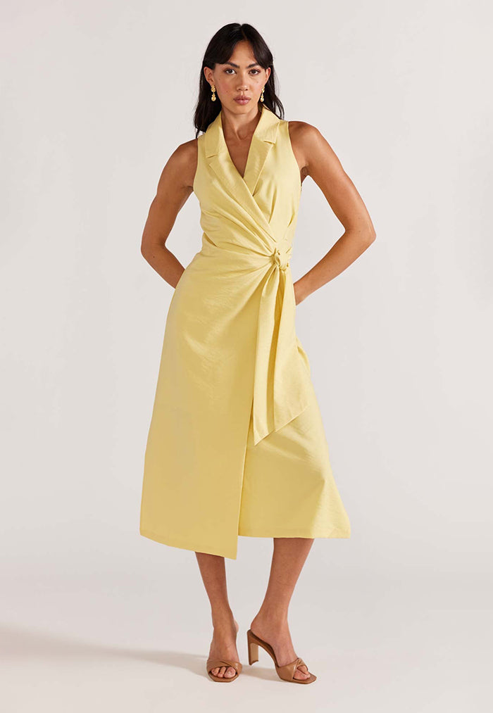 Staple the Label Sorrento Wrap Midi Dress