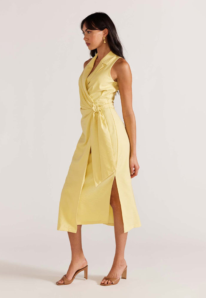 Staple the Label Sorrento Wrap Midi Dress