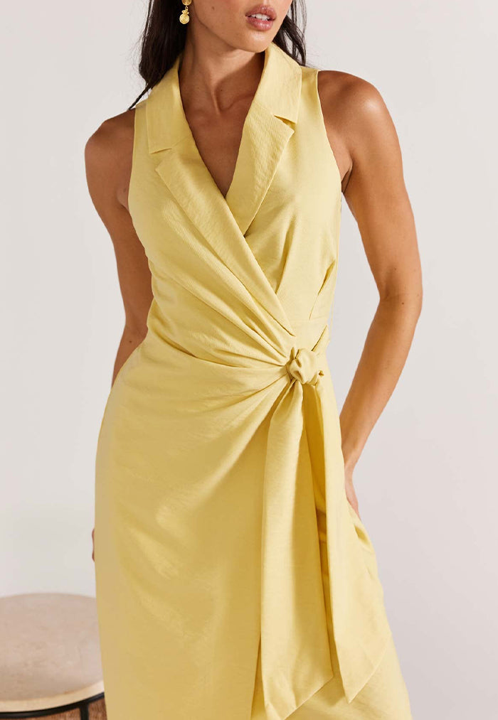 Staple the Label Sorrento Wrap Midi Dress