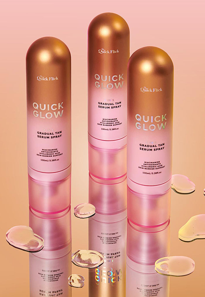 The Quick Glow Gradual Tan Serum Spray