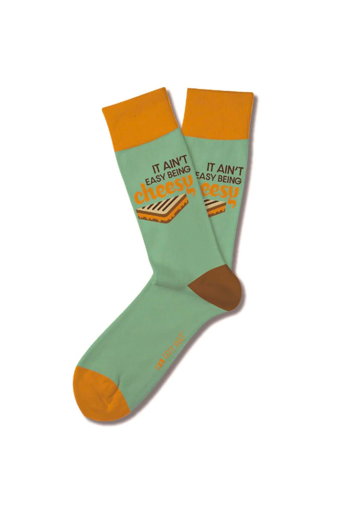 Two Left Feet Socks - It Ain't Easy Being Cheesy