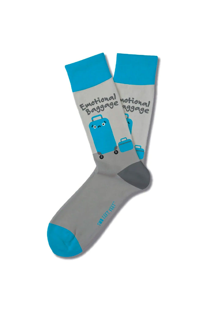 Two Left Feet Socks - Emotional Baggage