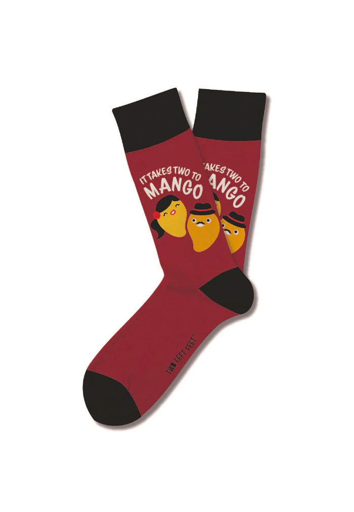 Two Left Feet Socks - It Takes Two To Mango