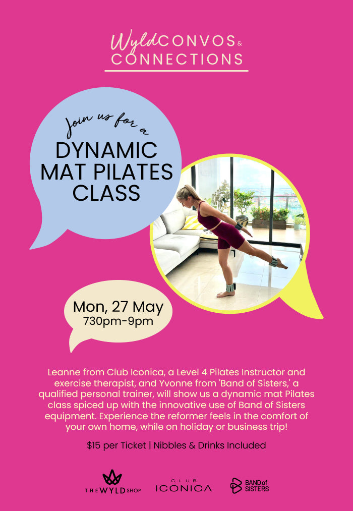 WYLD Convos & Connections: A Dynamic Mat Pilates Class