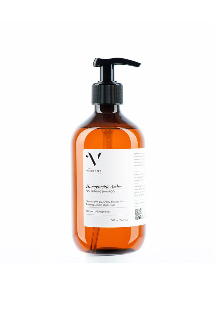 The Verdant Lab Nourishing Shampoo - Honeysuckle Amber