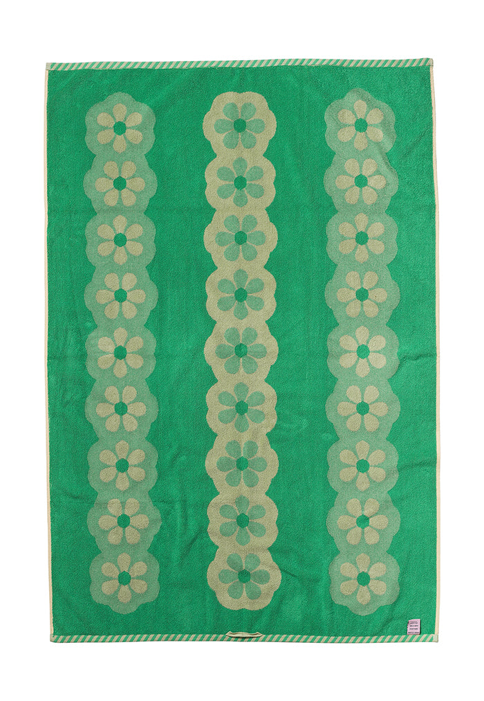 Sage and Clare Winifred Daisy Towel - Sage