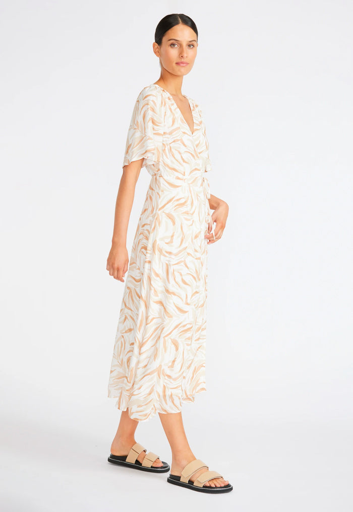 Staple the Label Bianca Wrap Midi Dress