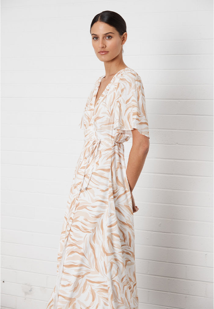 Staple the Label Bianca Wrap Midi Dress