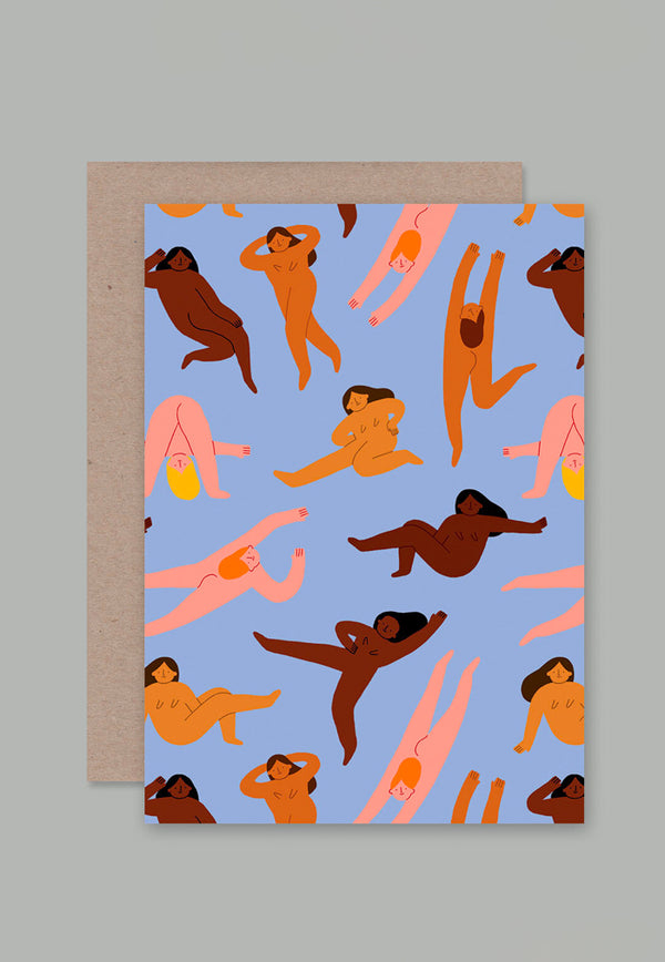 AHD Greeting Card - Teeny Tiny Muses