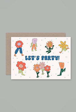 AHD Greeting Card - Let's Party
