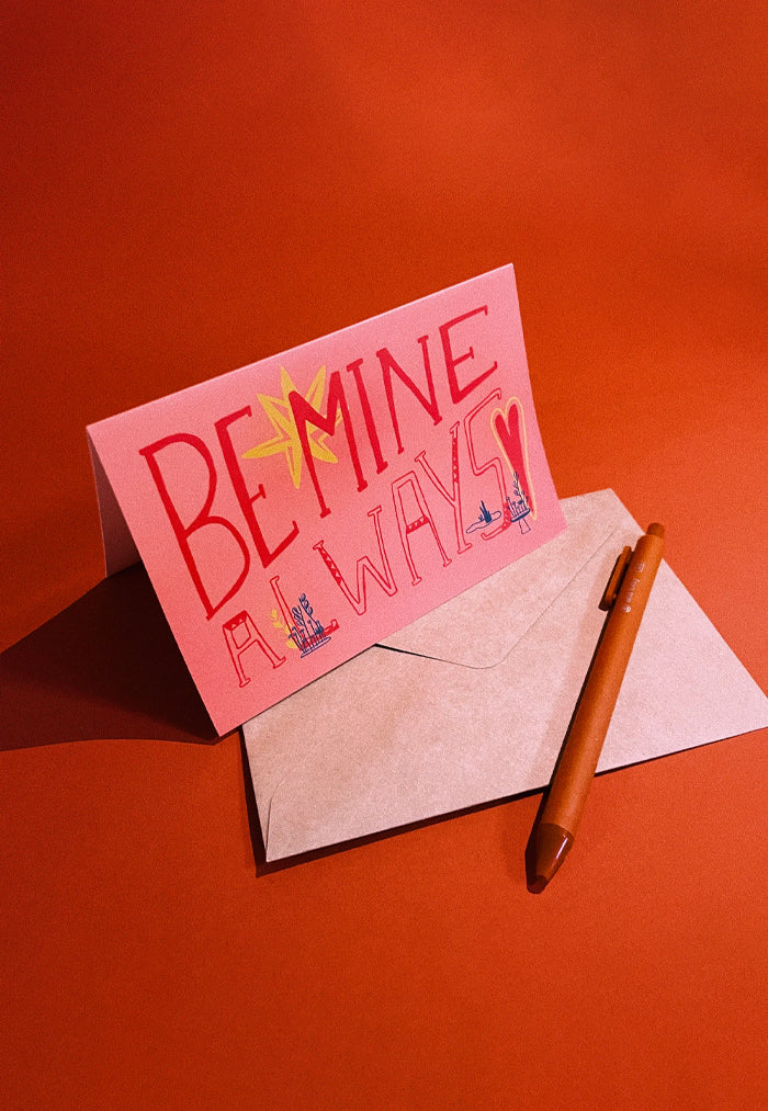 Cravin' Space Be Mine Card
