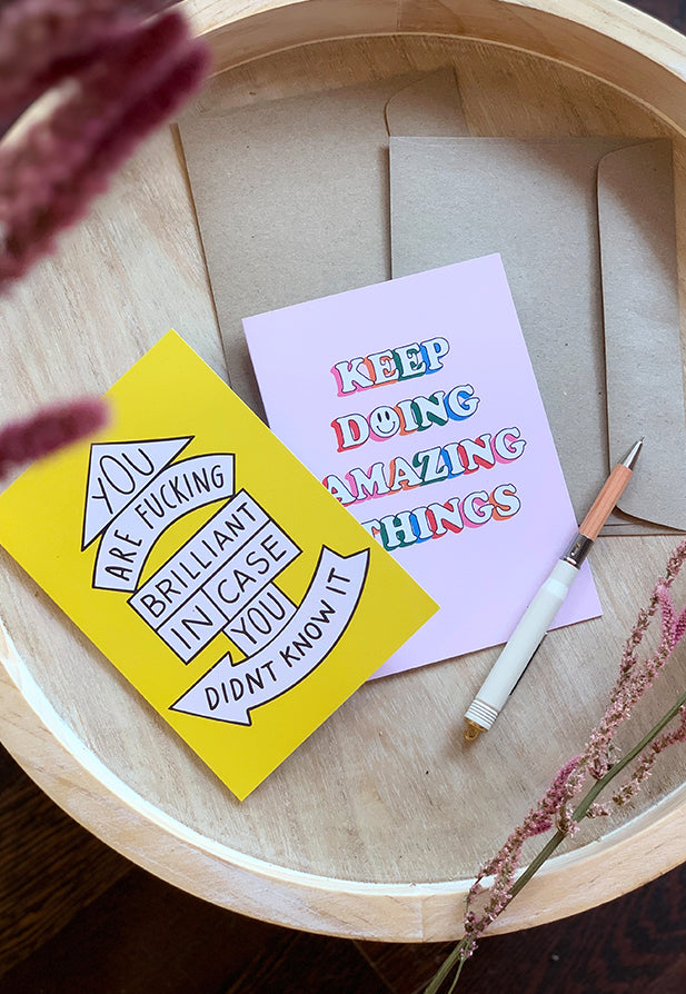 AHD Greeting Card - Brilliant