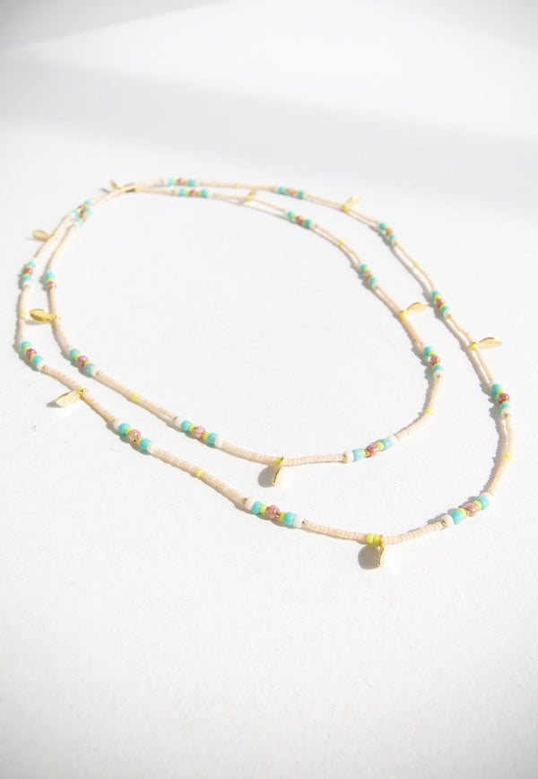 Envet Issa Victorian White Multi-Way Elastic Chain