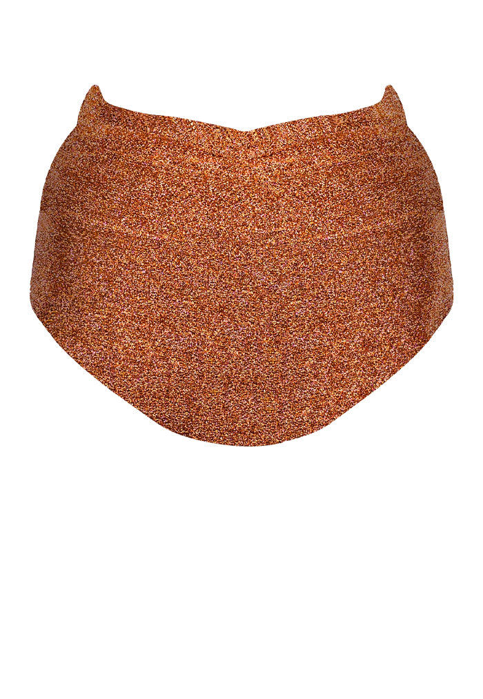 HÁI Pleated Panties - Light Copper