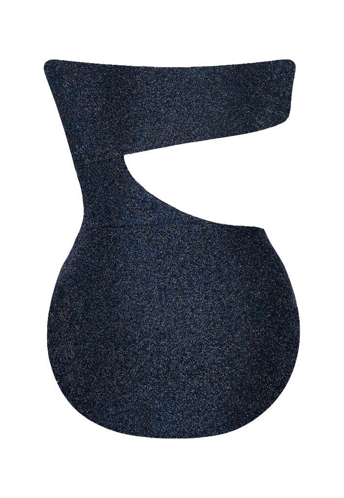 HÁI Strapless Cut-Off One Piece Swimsuit - Navy