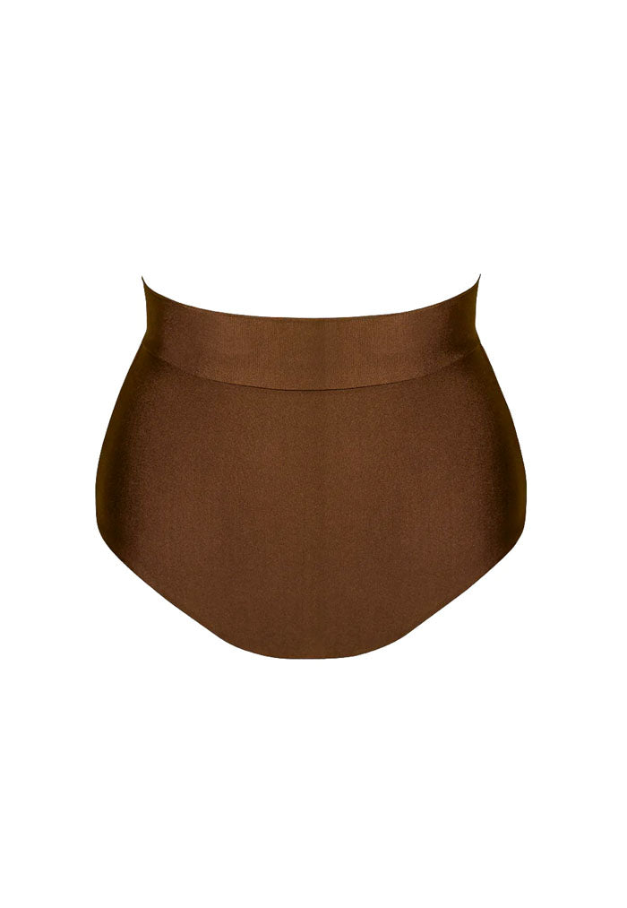 HÁI Hai-Waist Bikini Bottom - Spice Bronze