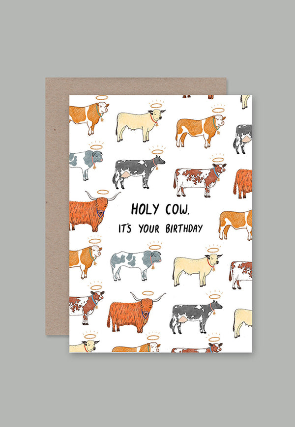 AHD Greeting Card - Holy Cow