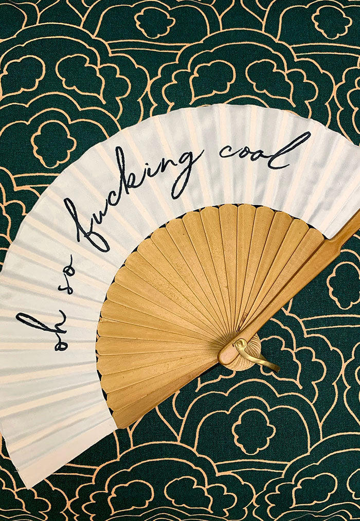 Oh so fucking cool hand fan
