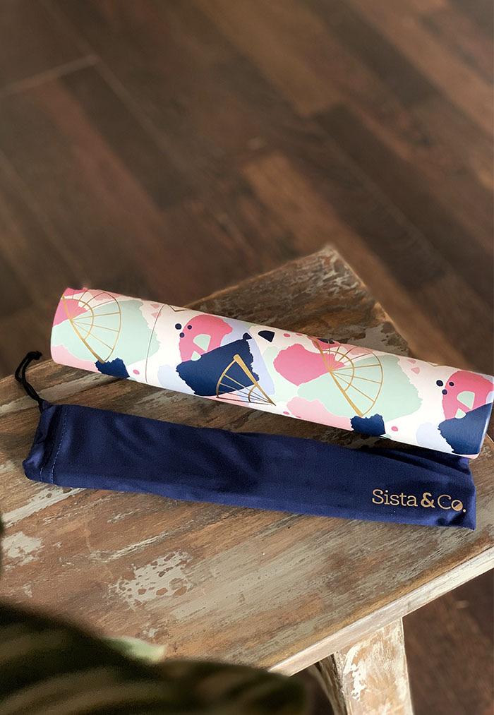 Sista & Co. Mini Fan - Golden Shores