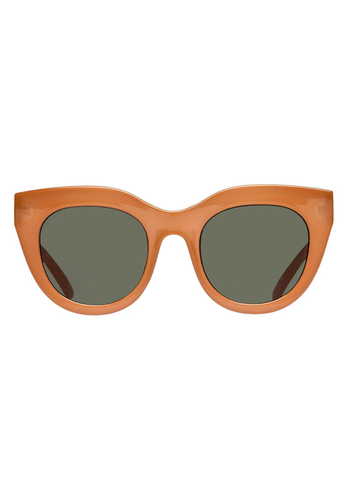 Le Specs Air Heart Sunglasses - Caramel