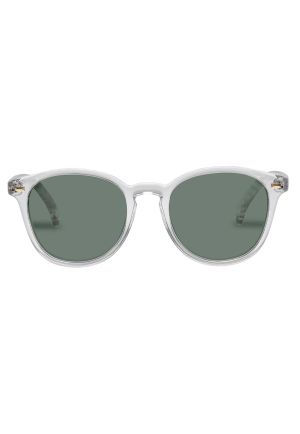 Le Specs Bandwagon Sunglasses - Crystal Clear
