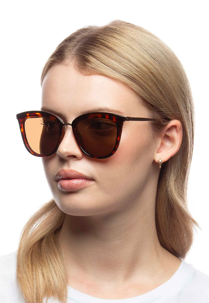 Le Specs Caliente Sunglasses - Tort