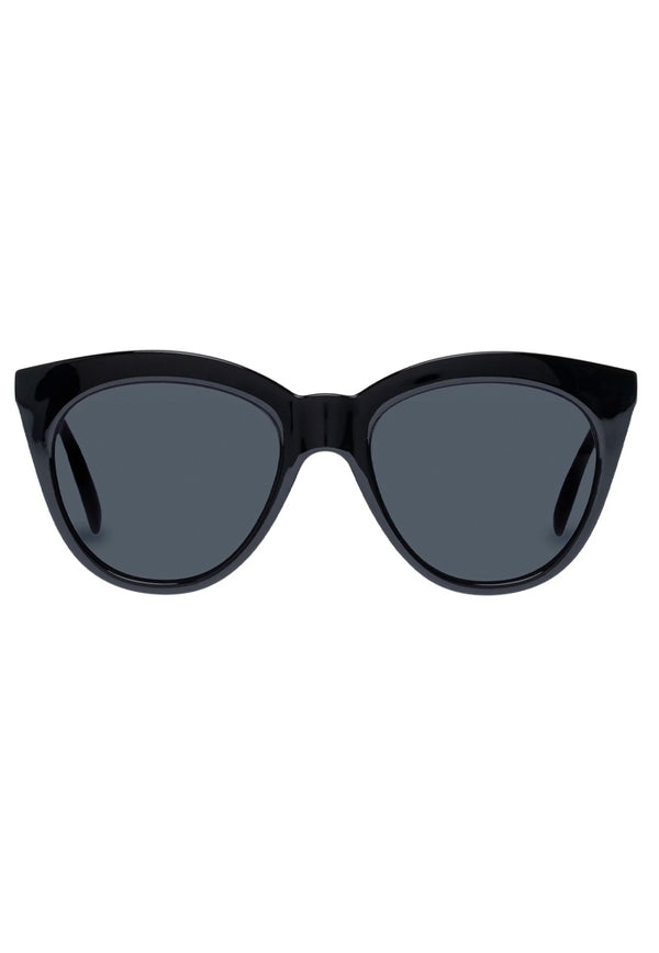 Le Specs Halfmoon Magic Sunglasses - Black