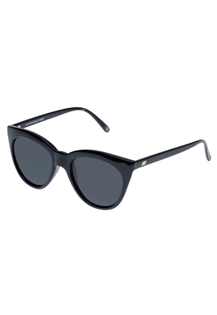 Le Specs Halfmoon Magic Sunglasses - Black