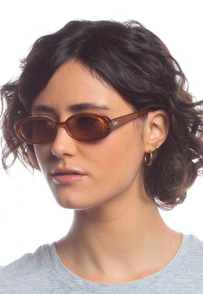 Le Specs Outta Love Sunglasses - Caramel