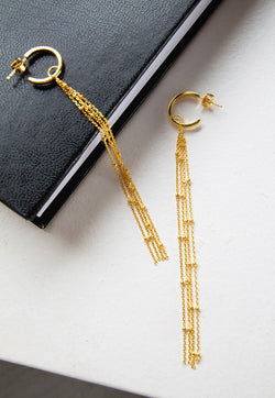 Lilie Sai Wan Tassel Earrings
