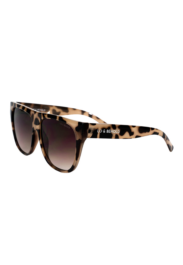 Lo & Behold Standing Ovation Sunglasses - Leopard
