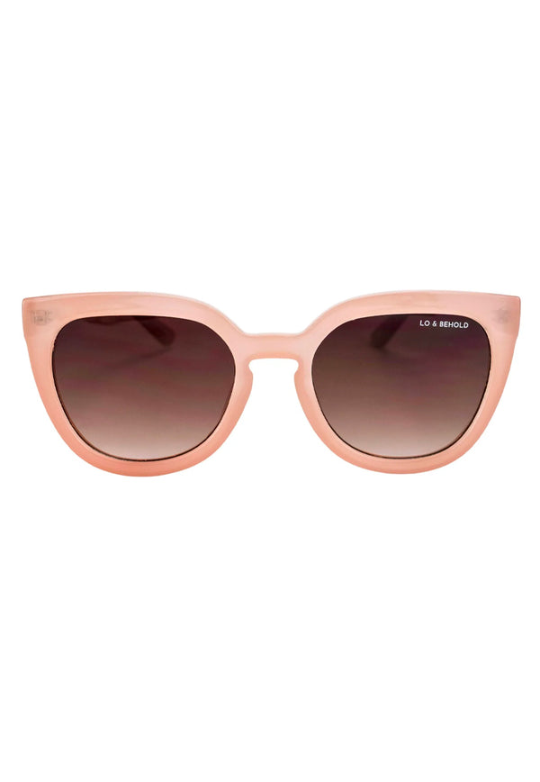 Lo & Behold Vacay Vibes Sunglasses - Blush