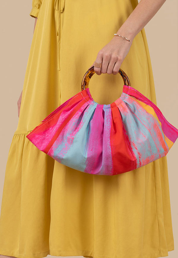 Minor Miracles Fan Pleated Bag