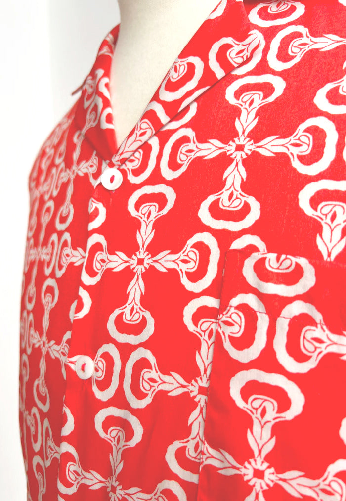 Nala Men's Shirt - Crepe Ginger Fiesta