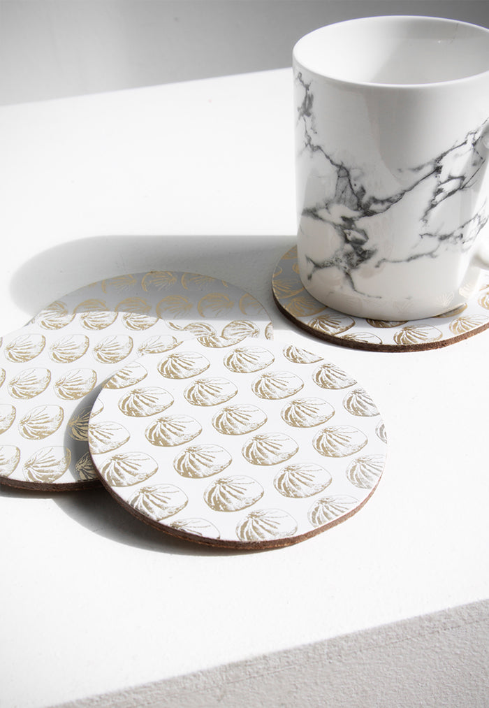 Pinyin Press Coasters - Baozi