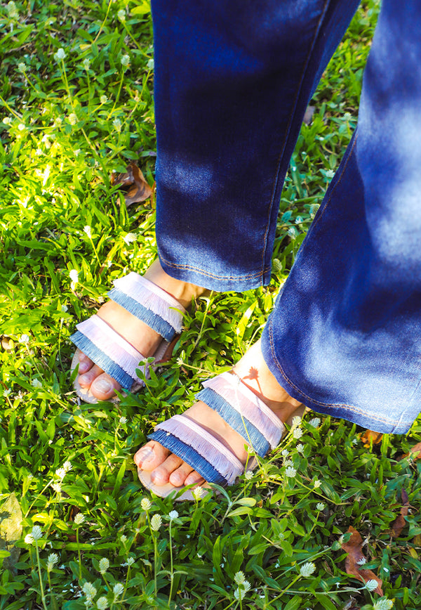 Bayou Sierra Tassel Sandals - Lilac
