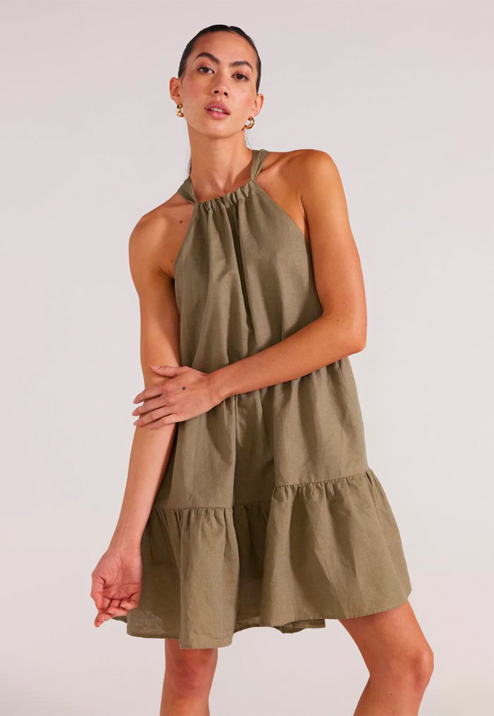 Staple the Label Lucia Tiered Mini Dress